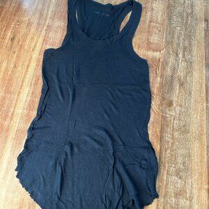 Zadig & Voltaire Desiree tissue-ribbed black XS tank